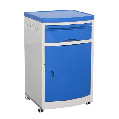 China High Quality Hot Selling Blue And White Bedside Dresser Cabinet for sale