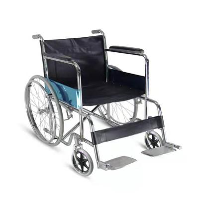 China Home Used Best Selling 809 Cheapest Hospital Manual Folding Wheelchairs For The Elderly for sale