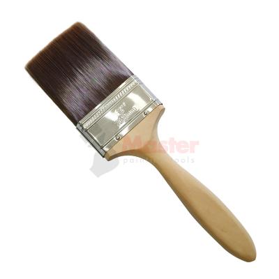 China American Style Master M11000 Nylon Polyester Handle Flat Wood Paint Brush for sale