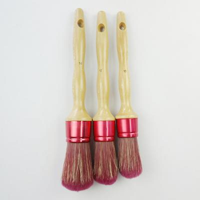 China Paint Master D12005 Hotsale Professional To Europe Natural Synthetic Bristles Round Paintbrush / PBT Premium for sale