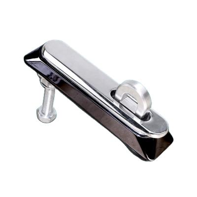 China SK1-0738 Chassis Cabinet Tool Box Swing Handle Latch Electric Panel Door Lock with Padlock Swing Panel Lock for sale