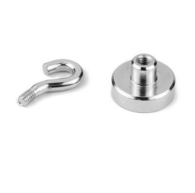 China Industrial magnet all kinds of types neodymium pot magnet magnetic hook for sale