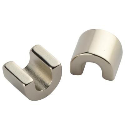 China Industrial Magnet Sintered Neodymium Permanent Arc Magnet for sale