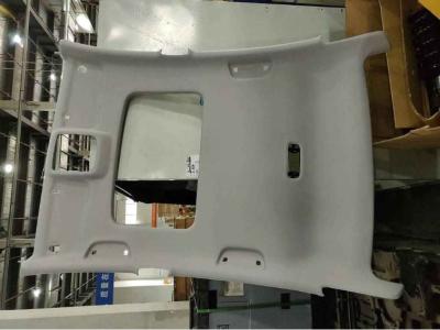 China Geely geométrico Un panel interior de cubierta superior blanca lechosa simple de tejido y material plástico en venta