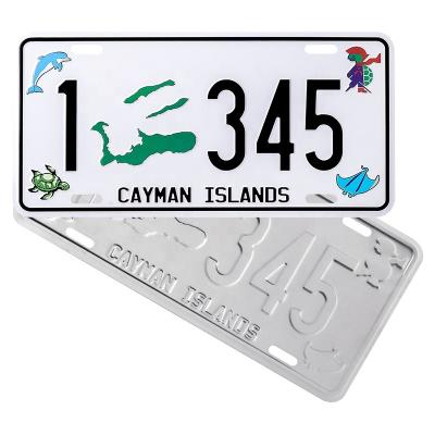 China Cheap Decorative Keepsake Souvenir Custom License Plate for sale