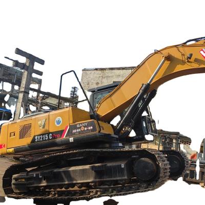 China high quality sany 215 crawler hydraulic excavator original sany 215c excavator farm/road/construction/digger used land moving excavator sany for sale for sale