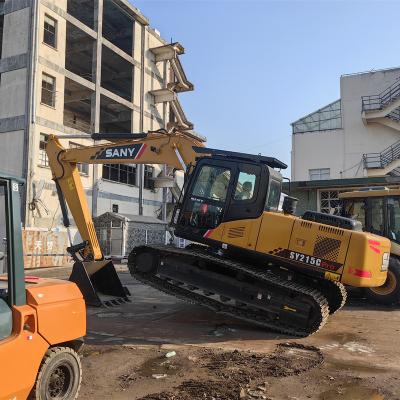 China cheap 215 sany used excavator farm/road/sany excavator construction/land moving price for sale 215c sany excavator hydraulic crawler for sale for sale