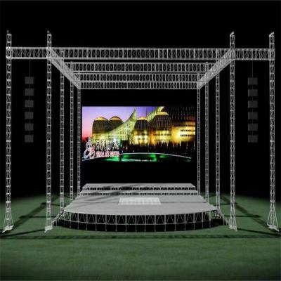 Cina Outdoor Aluminum Truss Roof Truss Stage Truss Bolt Pin Event Lighting Display Concert Customized Led Screen Event in vendita