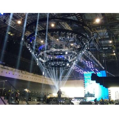 중국 Roof Aluminum Truss Rack Aluminum Lighting Support Truss Display For New Year Party 판매용