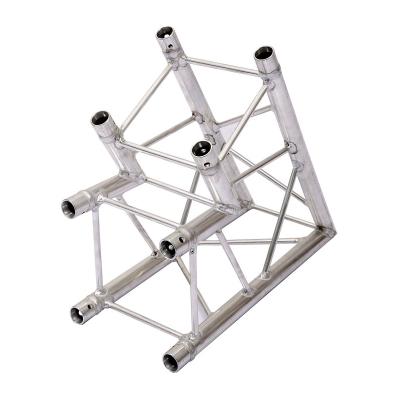 China Roof Aluminum Truss Aluminum Two Sides Connect 90 Degree Truss Accessories For Concert for sale