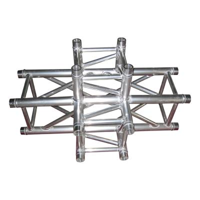 China Aluminum Roof Truss Aluminum Portable Four Side Connect Truss Assessories For Events for sale