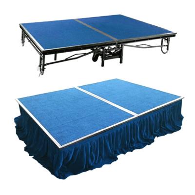 China Public High Quality Attractive School Stage Portable Folding Stage en venta