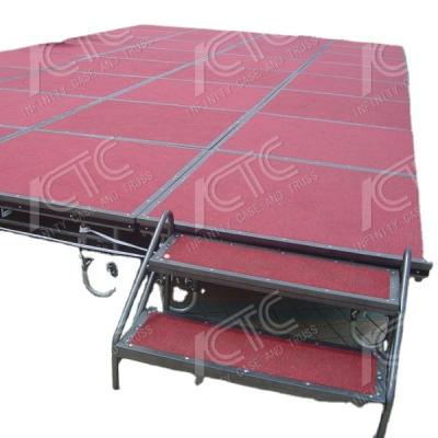 China steel events stage/mobile concert stage/portable stage platform en venta