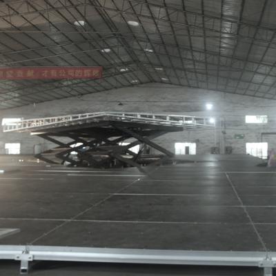 China CONCERT factory display truss aluminum lifting stage for theater building stage design for sale