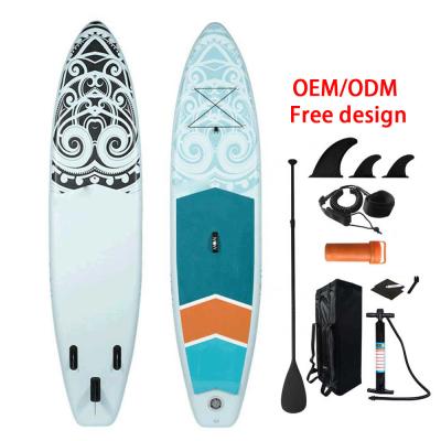 China Custom Inflatable SUP Board Isup Board OEM BSCI CE Factory PVC Manufacturing Board Sup Board Paddleboard Moe Inflatable Handle for sale