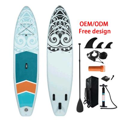 China Professional Inflatable SUP Surfing Paddle Board Surf Board Unisex Inflatable Surfboard New Design for sale