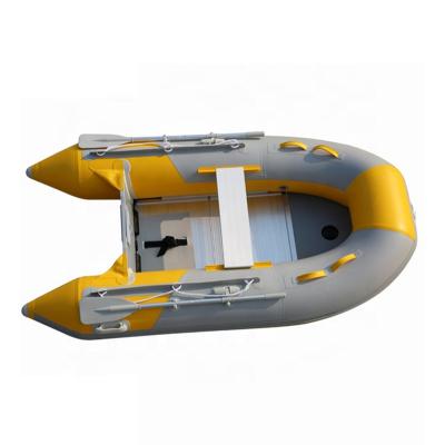 China LLDPE HULL for fishing kayak 2022 new hypalon fishing belly boat PVC inflatable pontoon boats inflatable rigid rib boat for sale