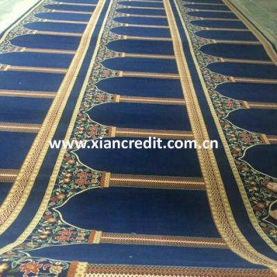 China New Design Durable Masjid Carpet Roll Mosque for sale