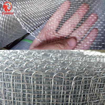 China Hot Dipped Galvanized Square Filter Wire Mesh For Sieving for sale