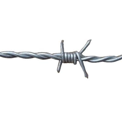 China Protection 500m Galvanized Barbed Wire Price / Meter Barbed Wire In Egypt / Barbed Wire Price Per Meter for sale