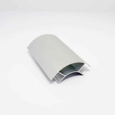 China Professional Supplier Build Round Aluminum Profile Semicircle Corner Aluminum Profile for sale