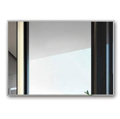 China Silver White Aluminum Mirror Frame Aluminum Bathroom Mirror Frame For Bathroom Aluminum Mirror Frame Bathroom Mirror for sale