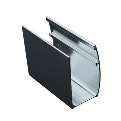 China Aluminum Shower Door Frame Chrome Aluminum Profile Shower Aluminum Profile For Shower Glass Doors Aluminum Shower Door Frame Parts for sale