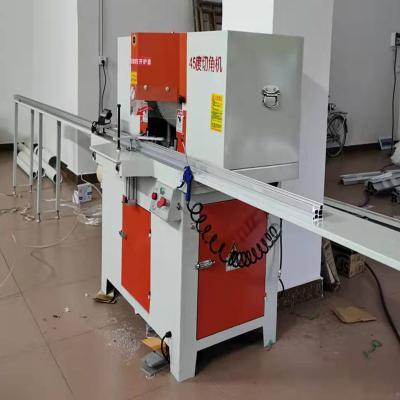 Chine Machine à double tête de coupe à 45 degrés pour l'aluminium 2,2 kW*2 à vendre