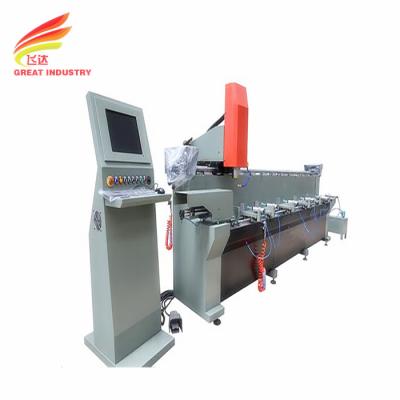 China Aluminum milling pvc profile making machines pvc aluminium 3 axes drilling and milling machine for sale