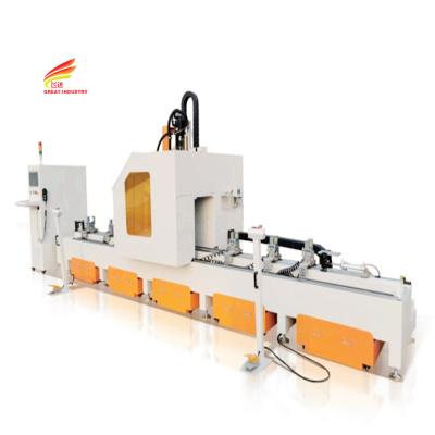 China CNC aluminium copy milling machines window frame cnc aluminum profile drilling milling machine for sale