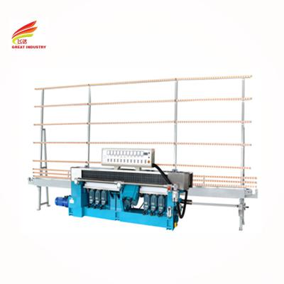 China Glass edges grinding glass machines mirror beveling Polished glass 8k mirror polishing machine for sale