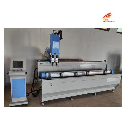 China Upvc window profile cnc cutting center machines automated windows aluminium window cnc milling machine en venta