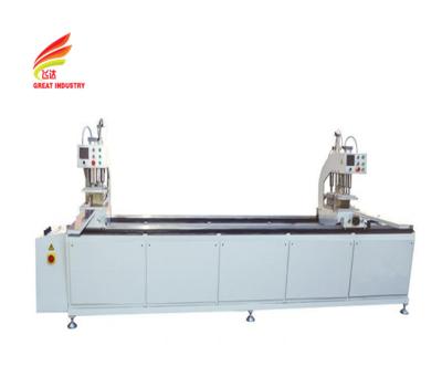 China 2HJ-120*3500 WINDOW DOOR DOUBLE HEAD UPVC WELDING MACHINE for sale