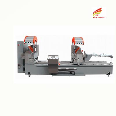 China ALUMINIUM CUT OFF SAW UPVC WINDOW AND DOOR MACHINE ALUMINUM EXTRUSION CUTTING MACHINE CNC DOUBLE MITRE SAW for sale