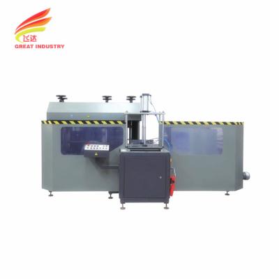 중국 Pvc profile window cutting saw aluminum curtain wall window profile assembly machine notching saw 판매용