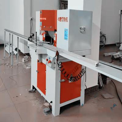 China Saw pvc equipment single head cutting machine for aluminum 45 degree for cutting aluminium door for sale