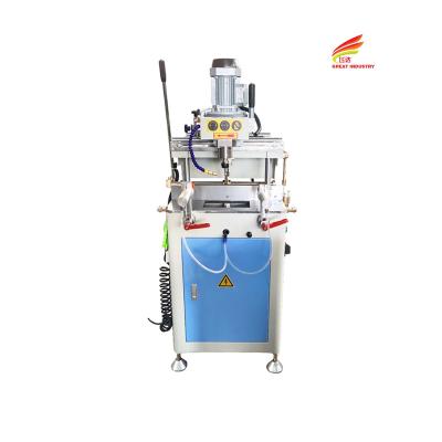 Cina Upvc window puncher Single head cylinder milling machine aluminium window lock cutting machine window router in vendita