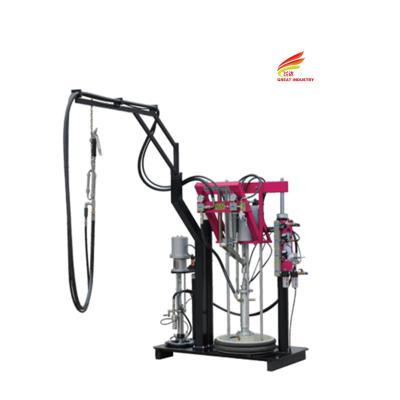 中国 Double glazing machines glue mixing machines manual glue mixing and dispensing machine for insulating glass 販売のため