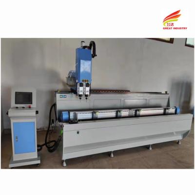 China ALUMINUM CURTAIN WALL DRILLING MILLING MACHINE PVC DOOR MANUFACTURING MACHINE CNC DRILLING WITH MILLING MACHINE en venta