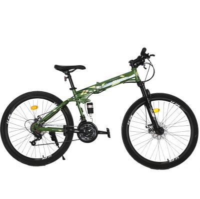 China Ride the hot sale 26 inch high carbon steel mountain bike with suspension parts for sale