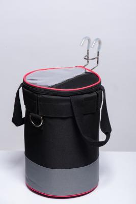 China Real Waterproof Red Bike Riding Tail Bag for sale