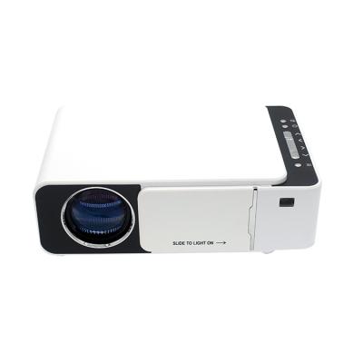 China Hot Sale Pico 2021 LCD HD Projector T5 1024x600p Resolution Same Screen Led Home Theater Projector for sale