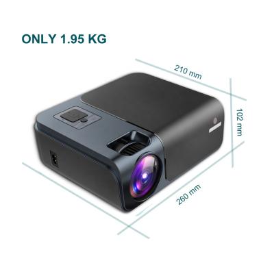 China Pico C50 1080P WiFi BT Full HD Projector 8500Lumens Native Outdoor Movie Smartphone Radio Same Screen Home Theater Projector for sale