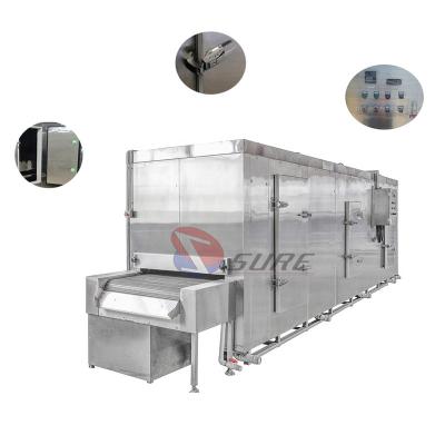 China Beef Meat IQF Tunnel Freezer Quick Freezing  Potato IQF Tunnel Ultra Low Temperature Freezer for sale