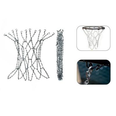 China S-R6 SBA305 Steel Chain Customized Durable Metal Basketball Steel Chain Net For Basketball Game for sale