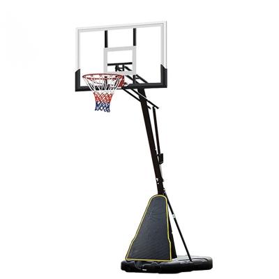 China Basketball Playing SBA305 S024 Outdoor Adult Household Basketball Hoist Mobile Set Dunk Hoop Set for sale