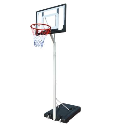 China Kids Games Sports SBA305 S034 Factory Supply Wholesale Mini Portable Moveable Hand Lift 2.1m To 2.6m Adjustment Kids Basketball Hoop for sale