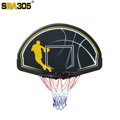 China Easy Assembly Basketball Play Basketball Plastic Board With Steel Hoop for sale