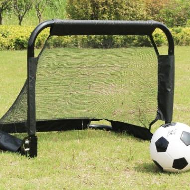 China Durable SBA305 F181 Soccer Goal For Kids Playing With Removable Slider To Bottom Prevention Lining Floor for sale