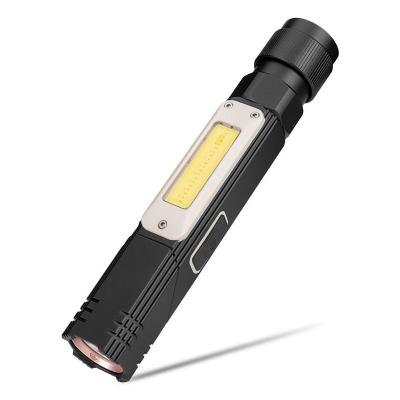 China WARSUN SQ02 Outdoor Multifunctional Portable Emergency Pocket Rotate 360 ​​Usb Charging Led Flashlight Flashlight Inspection Light With Pen Holder for sale